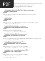 Chapter 8 Marketing Research Decision Support Systems and Sales Forecasting