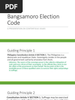 Bangsamoro Electoral Code