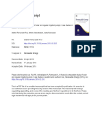 A Financial Comparative Study of Solar and Regular Irrigation Pumps - Case Studies in Eastern and Southern Iran PDF