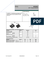 General Description Product Summary: 60V P-Channel MOSFET