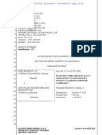 Simplehuman v. Itouchless - MTD Response