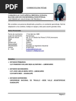 Curriculum Vitae Brenda