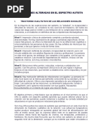 12 Dimensiones Alteradas en El Espectro Autista PDF