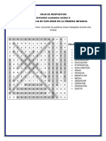 Hoja de Respuesta Actividad Evaluativa Unidad 3