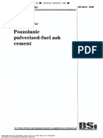 Pozzolanic Pulverized-Fuel Ash Cement: Specification For