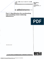 Concrete Admixtures: Specification Accelerating and Retarding Water-Reducing Admixtures