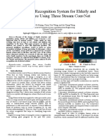 Human Action Recognition System For Elderly and Children Care Using Three Stream ConvNet