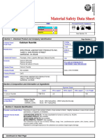 CaF2 MSDS