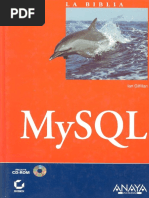 La Biblia MySQL PDF