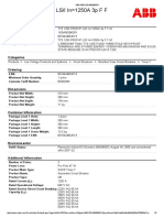 T7S 1250 PR231/P LS/I in 1250A 3p F F M: General Information