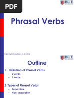 Phrasal Verbs: English Dept Intermediate A Dr. N. Nakhla