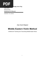 Middle East Violin Method