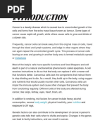 Metastasis: and Exposure To UV Rays