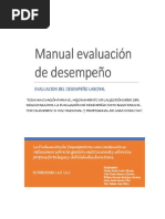 Actividad 10 - Manual para La Evaluacion de Desempeño - Grupo 4 - Fase 2 Hacer..