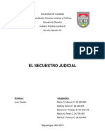 Secuestro Judicial