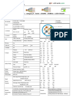 Fisa Tehnica UTP Cat6 LSZH Q5+