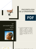 Psicopatologia de La Orientación