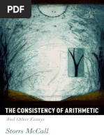 Storrs McCall - The Consistency of Arithmetic - and Other Essays-Oxford University Press (2014) PDF