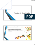 Tecnicas de Emplatado