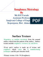 Surface Roughness