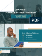 CHAPTER 4 - Control System Tightness