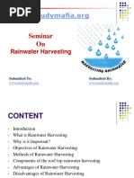 Civil Rainwater Harvesting