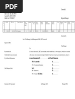 Payout Format Sbi