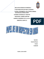 Papel de Un Inspector