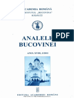 18 2 Analele Bucovinei XVIII 2 2011 PDF