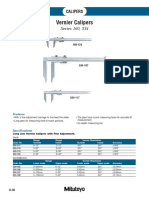 Mitutoyo Caliper O-36-37 PDF