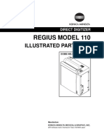 Konica Minolta Regius Model 110 Spare Parts