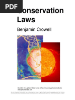 Conservation Laws: Benjamin Crowell