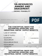 Water-Resources Planning and Management:: Economic Feasibility