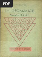 1940 Ambelain Geomancie Magique