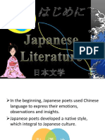 History of Japanese Literature