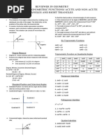 Trigonometry Reviewer 1st Quarter