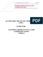 Acceptable Means of Compliance (AMC) Guide For Controller/Pilot Data Link Communication. (CPDLC)