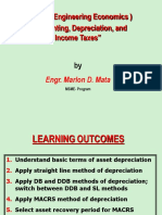 AppEnggEcon - Depreciation Methods