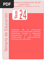 Tema 24 Lomce - Primaria 2019