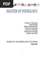 Anatomic Pathology Haematology Medical Microbiology Chemical Pathology Forensic Pathology ...