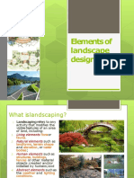 Elements of Landscape Design