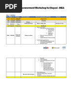 Office 365 Empowerment Workshop For Deped - MEA