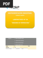 Laboratorio 4 Sensores de Temperatura PDF