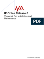 Voice Mail Pro Installation Guide