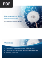 Communication Skills in Palliative Care: Gian Nurmaindah Hendianti, RN.,MNS