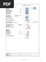 Design Calculation: Base Pressure Okay