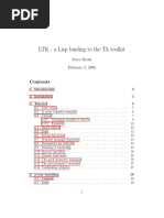 LTK - A Lisp Binding To The TK Toolkit: Peter Herth February 5, 2006