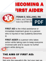 First Aid Cdrrmo 2019