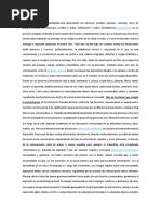 Comunicación: Lista de Funciones Que Cumple La Comunicación