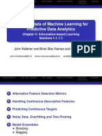 Fundamentals of Machine Learning For Predictive Data Analytics